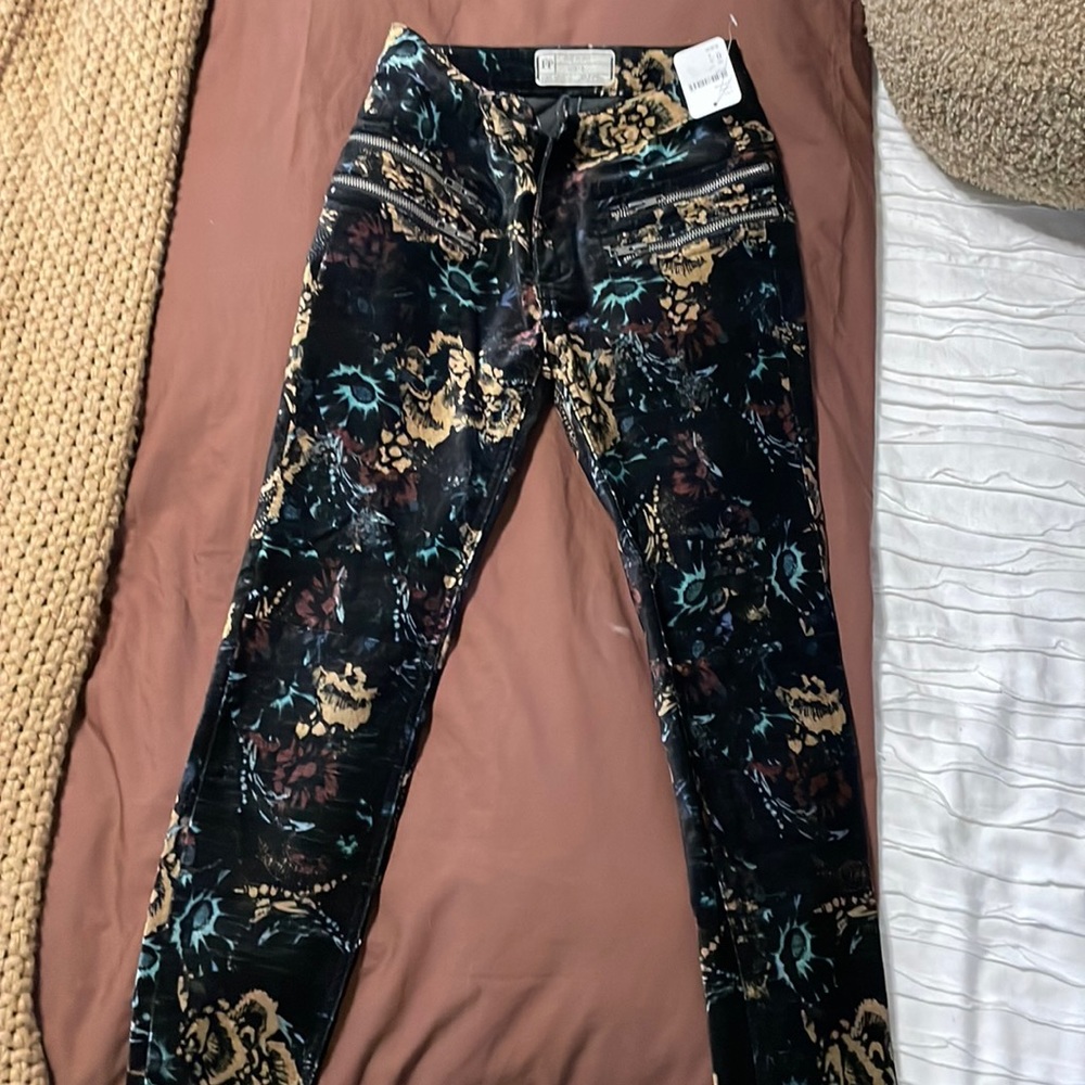 Free people velvet pants